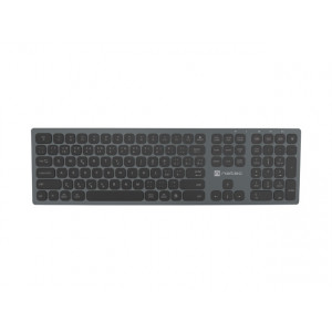 Natec klávesnice DOLPHIN/Bezdrátová Bluetooth/CZ-SK layout/Šedá