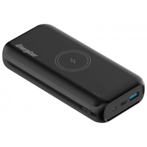 Energizer powerbanka QE20009PQ   20000mAh,, Power Delivery, bezdrátové nabíjení, černá