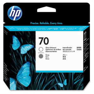 HP 70 Tisková hlava zesilovače lesku a šedé barvy DesignJet
