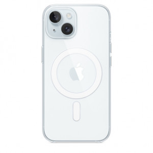 iPhone 15 + Clear Case with MagSafe / SK