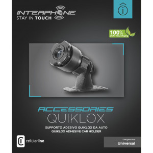 Interphone Quiklox – Úchyt nalepovací