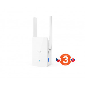 Tenda A33 - WiFi Range Extender AX3000 WiFi 6, opakovač 2976 Mb/s, 1x GLAN 1 Gb/s, WPS,2x 5dBi, WPA3