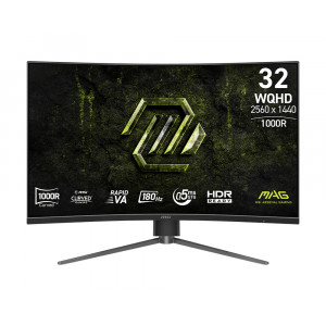 MSI MAG/325CQPF E18/31,5"/VA/QHD/180Hz/0,5ms/Černá/3R