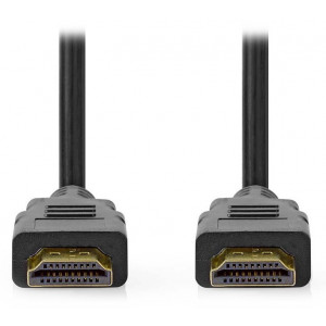 NEDIS Ultra High Speed HDMI 2.1 kabel/ 8K@60Hz/ zlacené konektory HDMI-HDMI/ černý/ bulk/ 5m