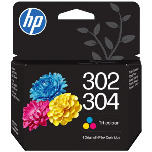 HP 302/304 tri-color inkoustová kazeta, B7RT6AE originál