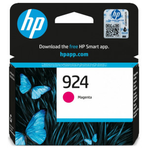 HP inkoustová kazeta 4K0U4NE, HP 924, purpurová, 400 stran