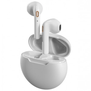 FENDA F&D bezdrátový TrueWireless headset E2/ Bluetooth/ bílý
