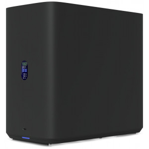 Ubiquiti UniFi UNAS 4 B - NAS server, 4x 3,5" slot HDD, 2x M.2 NVMe SSD slot, RAID, 2.5GbE, 5Gbps USB-C, PoE+++, černý