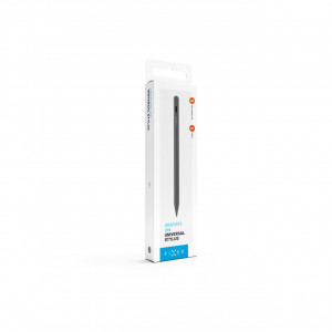 Aktivní stylus FIXED Graphite Uni s magnety pro kapacitní dotykové displeje, šedý