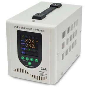 Solarmi Geti GEP500LF UPS záložní zdroj s externí baterií 500W (800VA), baterie 12V LFP/Pb / AC230V čistý sinus