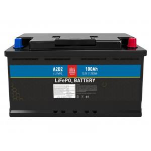 A2D2 baterie LiFePO4 12,8V 100Ah F15 SELF-HEAT Car Battery Case (Gotion cells)