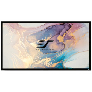 ELITE SCREENS plátno v pevném rámu CINEMA Scope 103" (261,6cm)/ 2,35:1 / 102,9×241,7cm/ gain 1.1/ rám černý 6cm