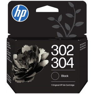 HP 302/304 černá inkoustová kazeta, B7RT7AE originál