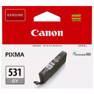 Canon inkoustová náplň CLI-531 GY EUR šedá