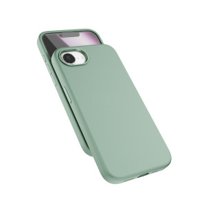 Epico Mag+ Silicone Pro kryt iPhone 16e/17e  zelená