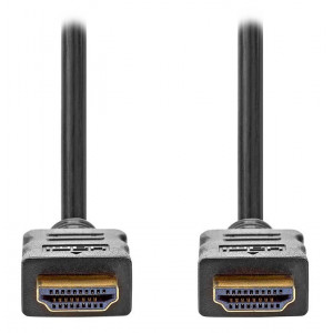 NEDIS High Speed HDMI 2.0 kabel s ethernetem/ 4K@60Hz/ zlacené konektory HDMI-HDMI/ černý/ bulk/ 10m