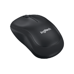 Logitech M220/Kancelářská/Optická/1 000 DPI/Bezdrátová USB/Černá