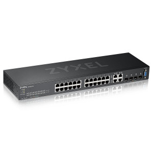 ZyXEL GS2220-28, EU region, 24-port GbE L2 Switch with GbE Uplink (1 year NCC Pro pack license bundled)