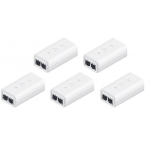 Ubiquiti POE-24-24W-5P, GB PoE Injektor, 24V/1A (24W) 5-pack