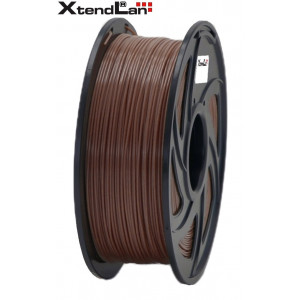 XtendLAN PLA filament 1,75mm hnědý 1kg