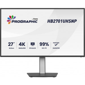 iiyama ProGraphic/HB2701UHSNP-B1/27"/IPS/4K UHD/60Hz/4ms/Černá/3R