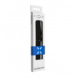 Silikonový řemínek FIXED Silicone Strap pro Xiaomi Redmi Watch 5/4, Smart Band 9 Pro/8 Pro, červený