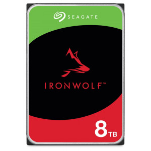 Seagate IronWolf 8TB HDD / ST8000VN004 / Interní 3,5" / 7200 rpm / SATA 6Gb/s / 256 MB