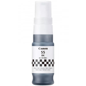 Canon inkoustová náplň GI-55 BK EUR černáinkoustová lahvička