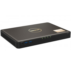 QNAP TBS-464-8G   4x M.2 NVMe slot, 8GB RAM DDR4, 2x 2,5GbE, 5x USB, 2x HDMI 2.0 4K