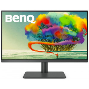 ROZBALENÉ - BENQ 27" LED PD2705U/ FF/ LBL/ IPS panel/ 3840x2160/ 20M:1/ 5ms/ HDMI/ DP/ USB/ repro/ Pivot/ černý