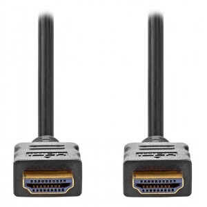 NEDIS High Speed HDMI 2.0 kabel s ethernetem/ 4K@60Hz/ zlacené konektory HDMI-HDMI/ černý/ bulk/ 15m