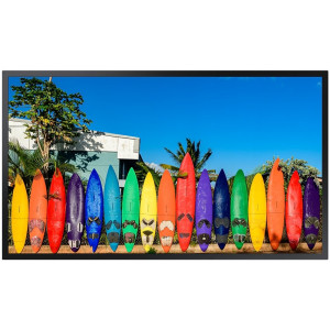 Samsung Outdoor Signage OM55B / 55"/ 4K / ADS / 2x HDMI / DP / USB / LAN / RS232 / WiFi / VESA / IP5X /