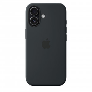 iPhone 17 Silicone Case with MagSafe - Black / SK