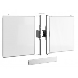 Vogel's RISE WBS86 keramické tabule se závěsy pro 86" obrazovky na stojanech RISE 200x