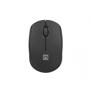 Myš Natec STORK/Kancelářská/Optická/1 600 DPI/Bezdrátová USB/Černá
