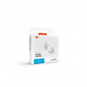Silikonové špunty FIXED Plugs pro Apple AirPods Pro 3, 2 sady, velikost S