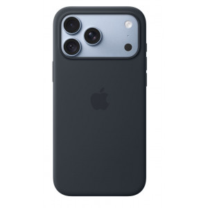 iPhone 18 Pro Max Silicone Case with MS - N.Blue