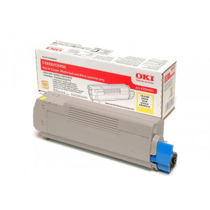 OKI originál tonerová kazeta 43324421/ C5550 MFP/ C5800/ C5900/ 5000 stran/ Žlutá