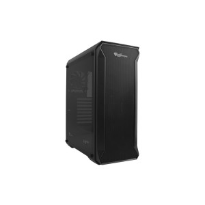 Počítačová skříň Genesis IRID 505 V2/Midi Tower/Transpar./Černá