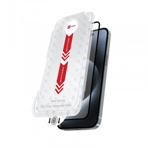 ER POWER Ochrané sklo FC iPhone 16 Plus 6,7" Easy Install