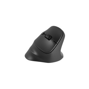 Natec CRAKE 2/Kancelářská/Optická/Pro praváky/2 400 DPI/USB+BT/Černá