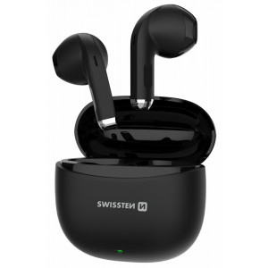 Swissten Bluetooth TWS sluchátka Mini Tune černá