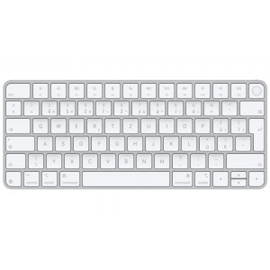 Apple Magic Keyboard s Touch ID (2024) / Bílé klávesy / USB-C / bezdrátová / CZ Layout