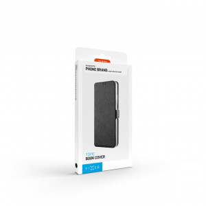 Tenké pouzdro typu kniha FIXED Topic pro Infinix Hot 40/40 Pro, černé