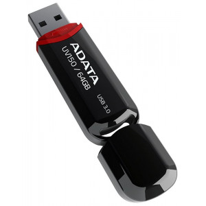 ADATA DashDrive Value UV150 64GB / USB 3.2 Gen1 / černá