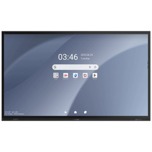 ViewSonic Flat Touch Display IFP8663-2C/86"  4K UHD,50 multi-point PCAP,9H,450nits, 32G RAM/128G,HDMI,DP,USB,RJ45, RS232