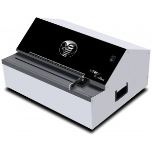 KOBRA perforátor kartonu FLEXPACK DESKTOP/ příčný řez 6 x 60 mm/ pracovní síře 427 mm/ 2-3 vrstvy kartónu najednou/ šedý