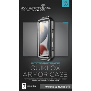 Interphone Quiklox – Voděodolné pouzdro na mobil do 6,9"