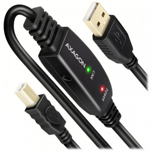 AXAGON aktivní prodlužka/repeater USB2.0 / USB-A na USB-B / ADR-220B / 20m