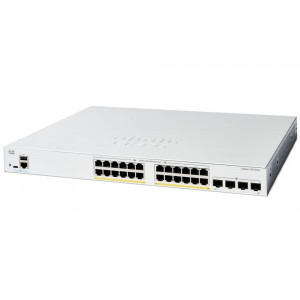Cisco Catalyst 1200 24-port GE, Full PoE, 4x1G SFP